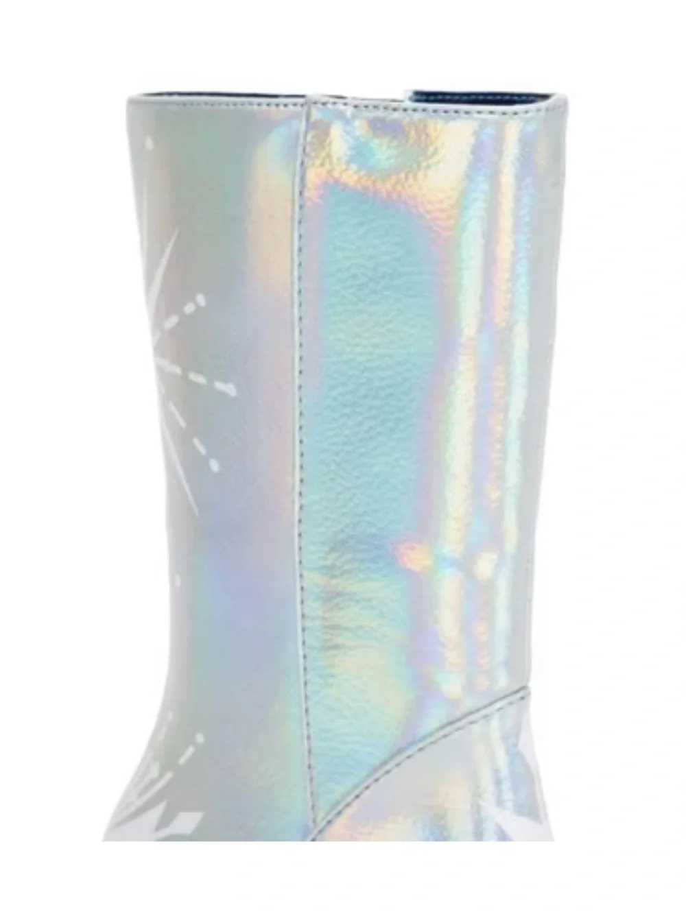 Disney Frozen Iridescent Girls' Dress-Up Boots - Blue Accent